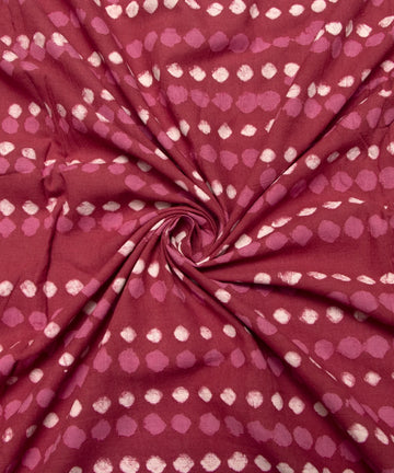 cotton block print fabric